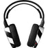 Black and White Geometric Stripes SteelSeries Arctis 5 Skin