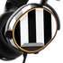 Black and White Geometric Stripes SteelSeries Arctis 5 Skin