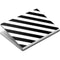 Black and White Geometric Stripes Surface Book Skin