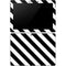 Black and White Geometric Stripes Surface Go Skin