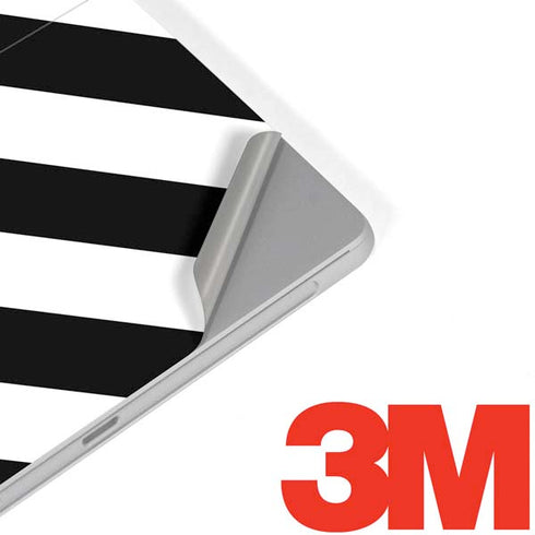 Black and White Geometric Stripes Surface Go Skin