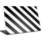 Black and White Geometric Stripes Surface Laptop 4 15in Skin