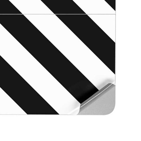 Black and White Geometric Stripes Surface Laptop Studio Skin