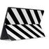 Black and White Geometric Stripes Surface Pro 7 Skin