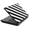 Black and White Geometric Stripes T440s Skin