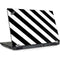 Black and White Geometric Stripes Lenovo ThinkPad Skin