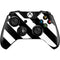Black and White Geometric Stripes Xbox One Controller Skin