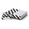 Black and White Geometric Stripes Xbox One S All-Digital Edition Bundle Skin