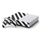 Black and White Geometric Stripes Xbox One S Console and Controller Bundle Skin
