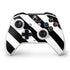 Black and White Geometric Stripes Xbox One S Controller Skin