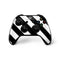 Black and White Geometric Stripes Xbox One X Controller Skin