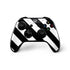 Black and White Geometric Stripes Xbox One X Controller Skin