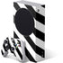 Black and White Geometric Stripes Xbox Series S Skins