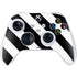 Black and White Geometric Stripes Xbox Series S Controller Skin