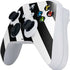 Black and White Geometric Stripes Xbox Series S Controller Skin