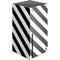 Black and White Geometric Stripes Xbox Series X Console Skin