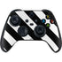 Black and White Geometric Stripes Xbox Series X Controller Skin