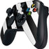 Black and White Geometric Stripes Xbox Series X Controller Skin