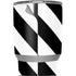 Black and White Geometric Stripes Yeti 20oz Tumbler Skin