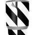 Black and White Geometric Stripes Yeti 30oz Rambler Tumbler Skin