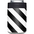 Black and White Geometric Stripes Yeti Colster Can Insulator Skin