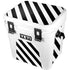 Black and White Geometric Stripes YETI Roadie 24 Hard Cooler Skin