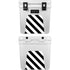 Black and White Geometric Stripes YETI Roadie 24 Hard Cooler Skin