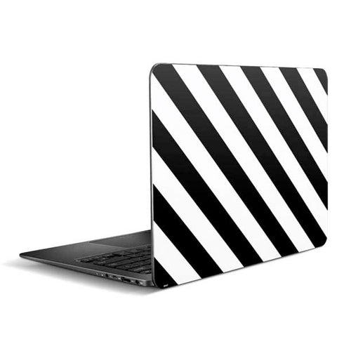 Black and White Geometric Stripes Zenbook UX305FA 13.3in Skin