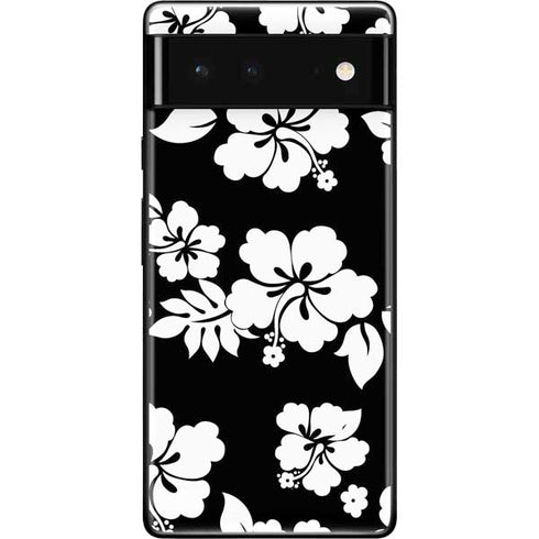 Black and White Google Pixel 6 Skin