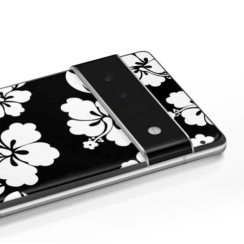 Black and White Google Pixel 6 Skin