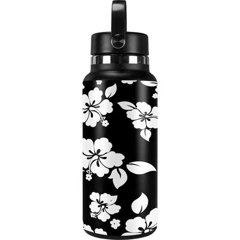 Black and White Hydro Flask 32oz Wide Mouth Skin