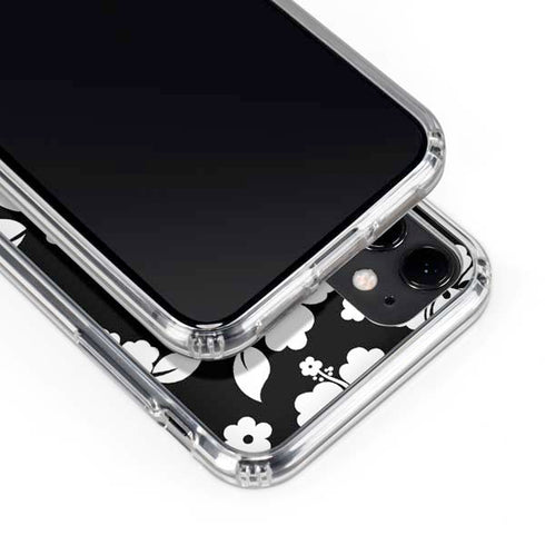 Black and White iPhone 11 Clear Case