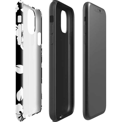 Black and White iPhone 11 Impact Case
