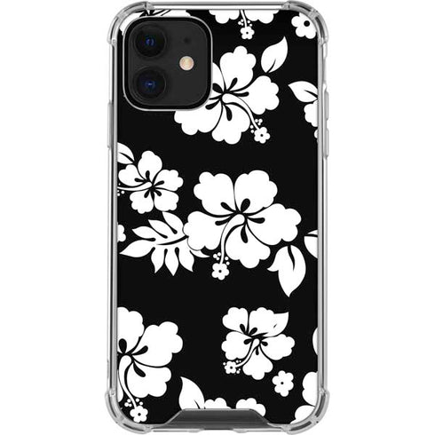 Black and White iPhone 12 Mini Clear Case