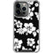 Black and White iPhone 13 Pro Clear Case