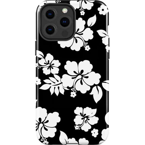 Black and White iPhone 13 Pro Max Impact Case