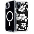 Black and White iPhone 15 Plus MagSafe Case