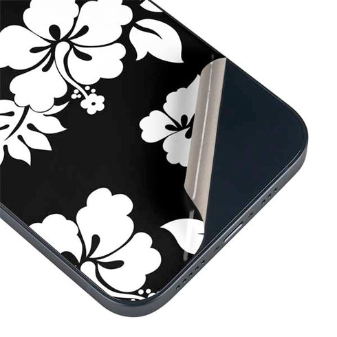 Black and White iPhone 15 Plus Skin