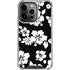 Black and White iPhone 15 Pro Clear Case