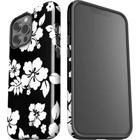 Black and White iPhone 15 Pro Max Impact Case