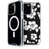 Black and White iPhone 15 Pro Max MagSafe Case
