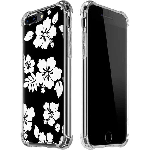 Black and White iPhone 7/8 Plus Clear Case