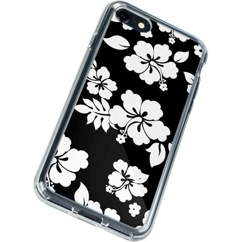 Black and White iPhone SE (2nd & 3rd Gen) Clear Case