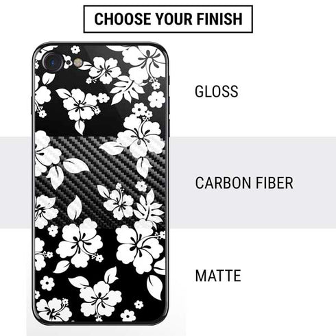 Black and White iPhone SE (2nd & 3rd Gen) Skin