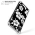 Black and White iPhone XR Clear Case