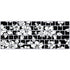 Black and White Magic Keyboard Skin