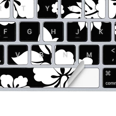 Black and White Magic Keyboard Skin