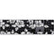 Black and White Magic Keyboard with Numeric Keypad Skin