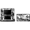Black and White Marble Ink 3DS (2011) Skin