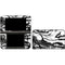 Black and White Marble Ink 3DS XL 2015 Skin